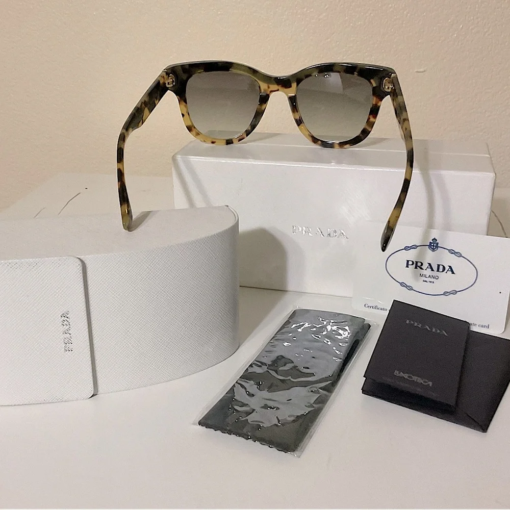 Prada Tortoise Shell Sunglasses